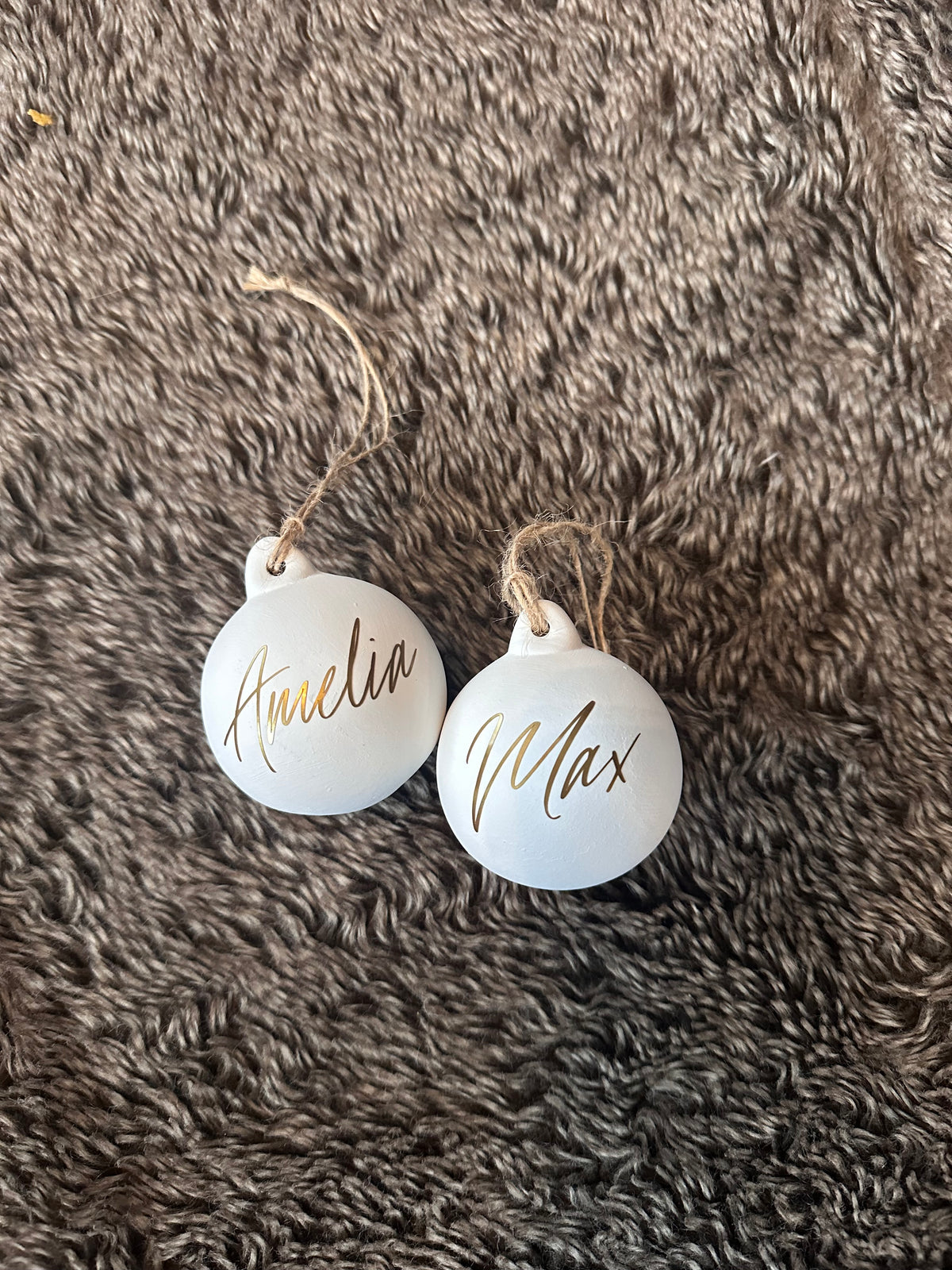 Personalised Ceramic Christmas Bauble