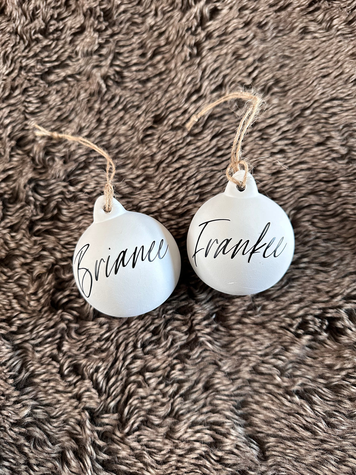 Personalised Ceramic Christmas Bauble