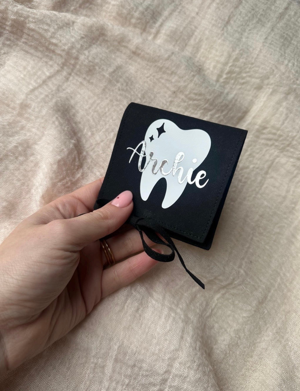 Personalised Tooth Fairy Pouch